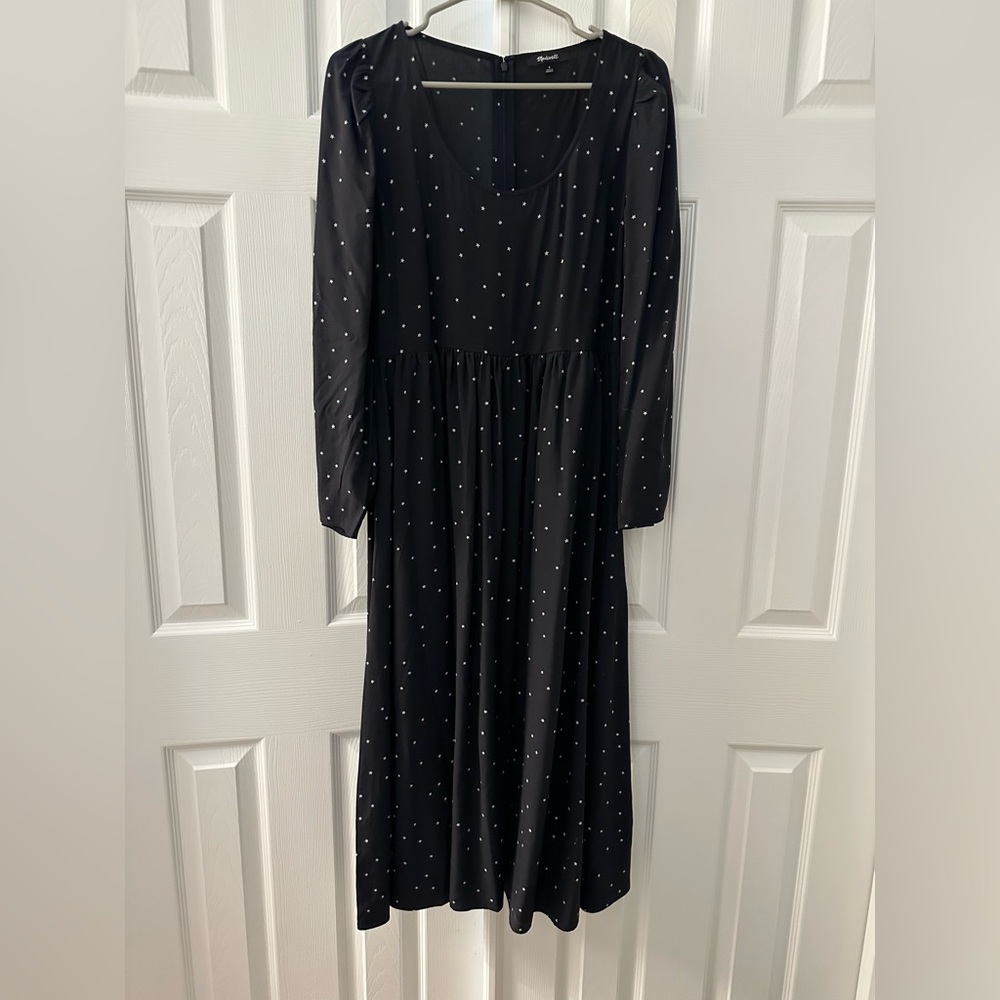Madewell Star Print Midi Dress